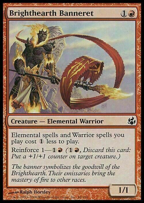 Brighthearth Banneret ~ Morningtide [ EX ] [ Magic MTG ]