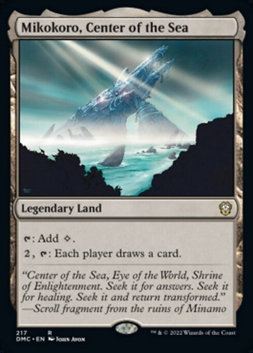 Mikokoro, Center of the Sea ~ Commander: Dominaria United [ NM ] [ Magic MTG ]