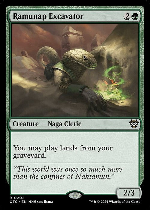 Ramunap Excavator ~ Commander: Outlaws of Thunder Junction [ NM ] [ Magic MTG ]