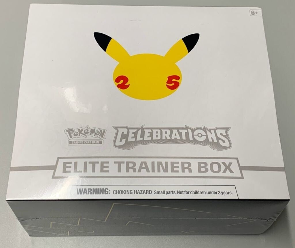 Celebrations Elite Trainer Box [ 25th Anniversary ] [ Pokemon TCG SEALED ]