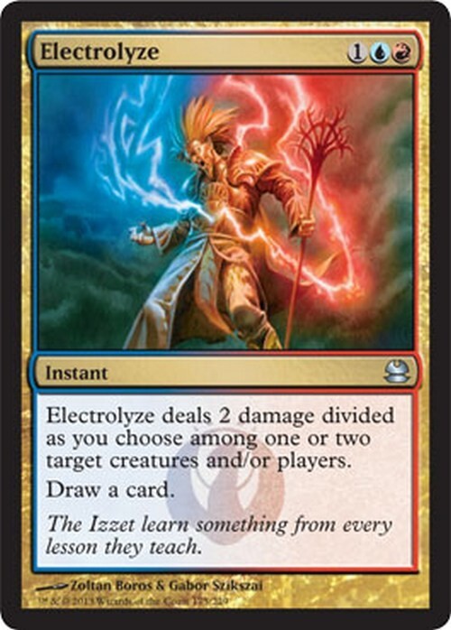 Electrolyze ~ Modern Masters 2013 [ EX ] [ Magic MTG ]