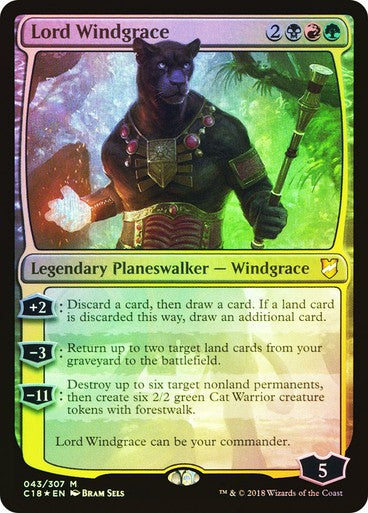 FOIL Lord Windgrace ~ Commander 2018 [ EX ] [ Magic MTG ]