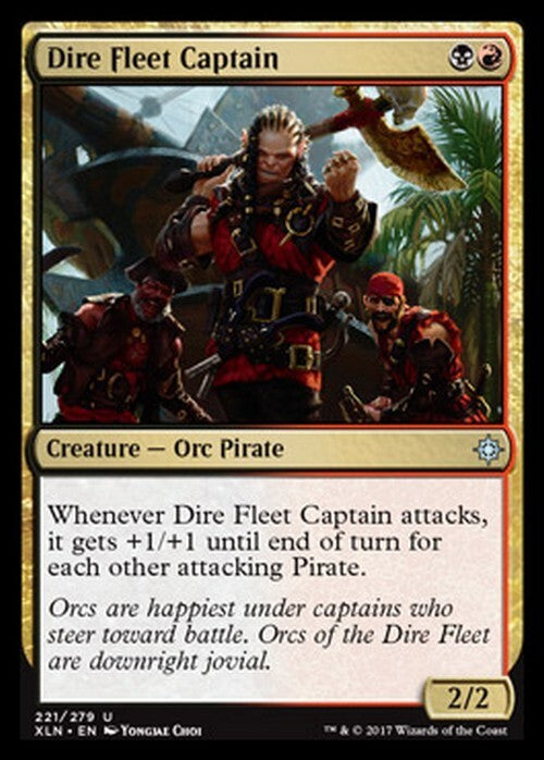 Dire Fleet Captain ~ Ixalan [ EX ] [ Magic MTG ]