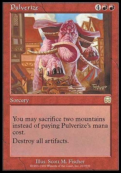 Pulverize ~ Mercadian Masques [ EX ] [ Magic MTG ]