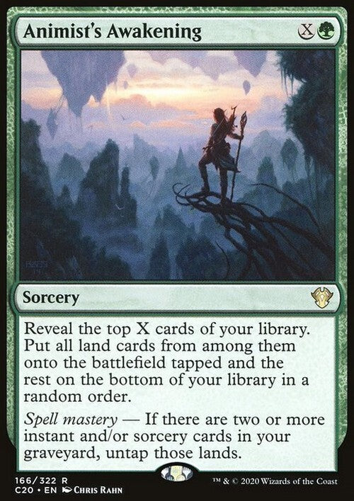 Animist's Awakening ~ Commander: Ikoria [ NM ] [ Magic MTG ]