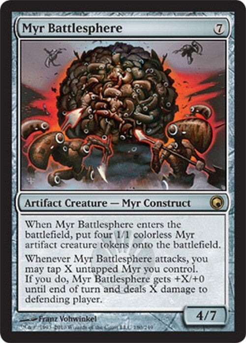 Myr Battlesphere ~ Scars of Mirrodin [ EX ] [ Magic MTG ]