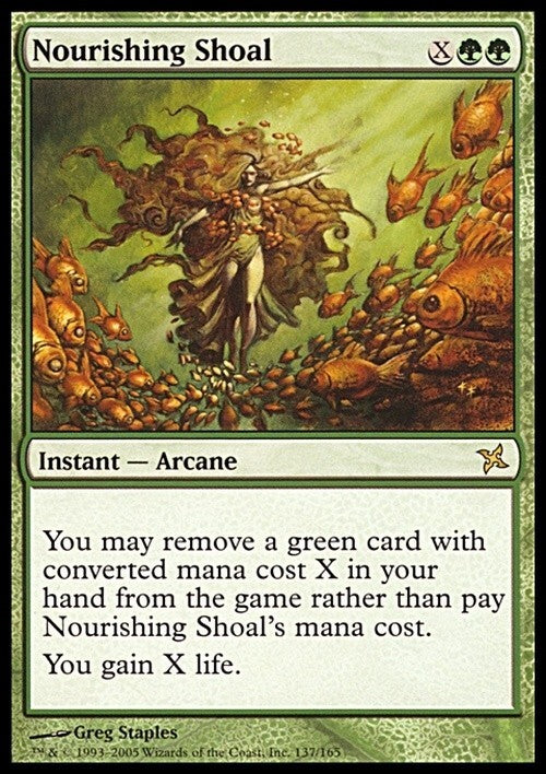 Nourishing Shoal ~ Betrayers of Kamigawa [ EX ] [ Magic MTG ]