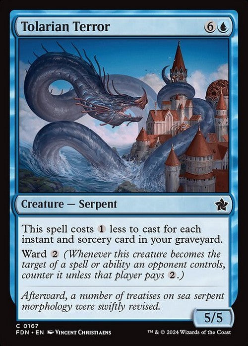Tolarian Terror ~ Foundations [ NM ] [ Magic MTG ]