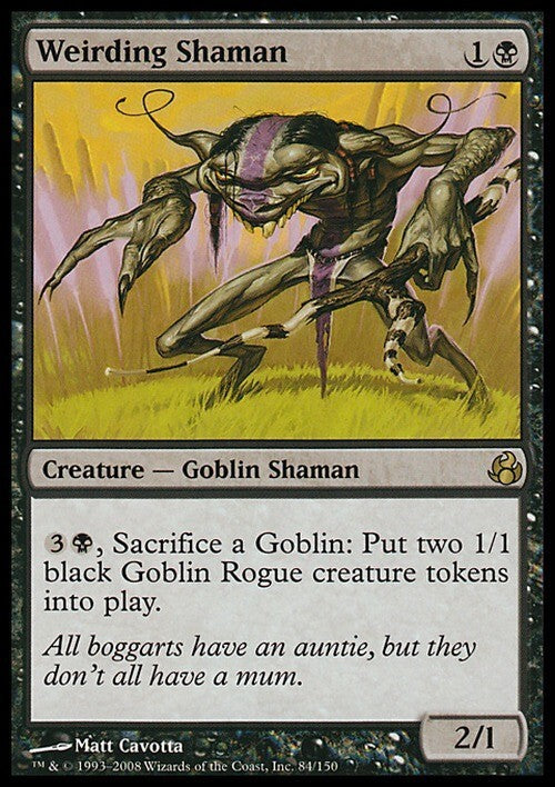 Weirding Shaman ~ Morningtide [ EX ] [ Magic MTG ]