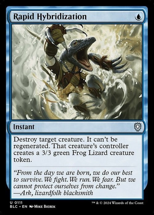 Rapid Hybridization ~ Commander: Bloomburrow [ NM ] [ Magic MTG ]