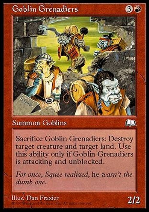 Goblin Grenadiers ~ Weatherlight [ EX ] [ Magic MTG ]