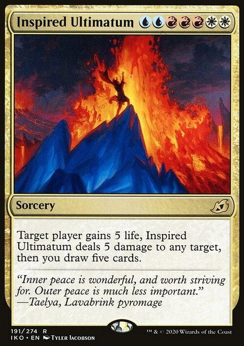 Inspired Ultimatum ~ Ikoria: Lair of Behemoths [ EX ] [ Magic MTG ]