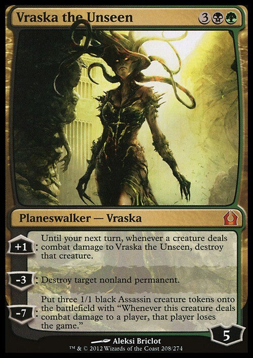 Vraska the Unseen ~ Return to Ravnica [ EX ] [ Magic MTG ]