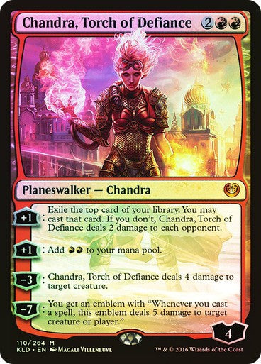 FOIL Chandra, Torch of Defiance ~ Kaladesh [ EX ] [ Magic MTG ]