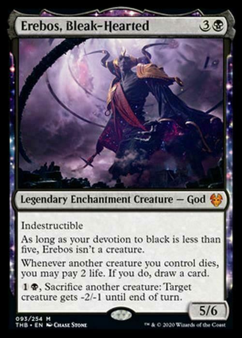 Erebos, Bleak-Hearted ~ Theros Beyond Death [ NM ] [ Magic MTG ]