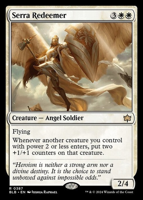 Serra Redeemer ~ Bloomburrow [ NM ] [ Magic MTG ] - London Magic Traders Ltd