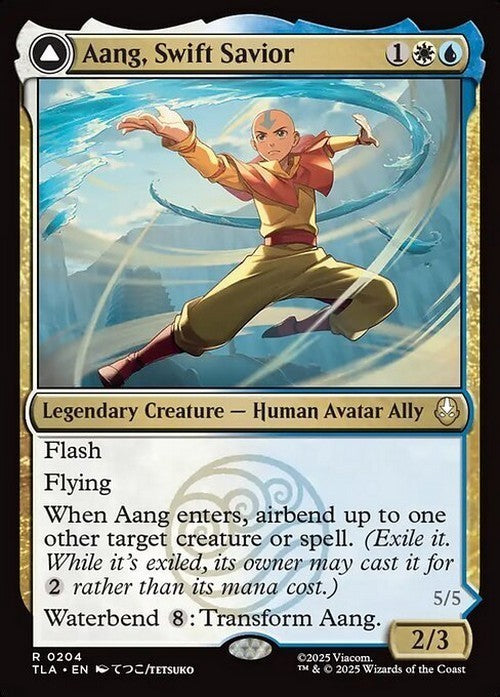 Aang, Swift Savior ~ Avatar: The Last Airbender [ NM ] [ Magic MTG ]