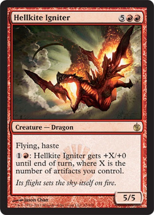 Hellkite Igniter ~ Mirrodin Besieged [ EX ] [ Magic MTG ]