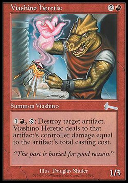 Viashino Heretic ~ Urza's Legacy [ EX ] [ Magic MTG ]
