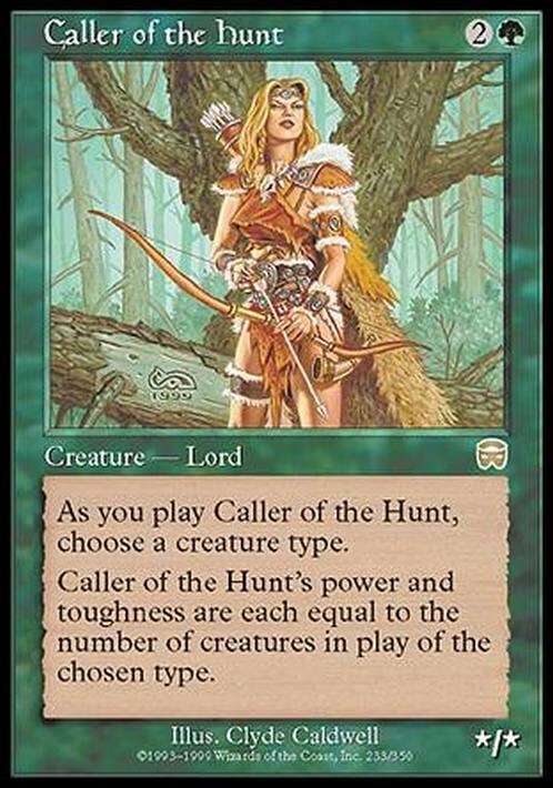 Caller of the Hunt ~ Mercadian Masques [ EX ] [ Magic MTG ]