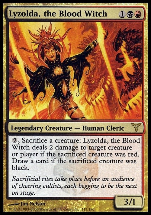 Lyzolda, the Blood Witch ~ Dissension [ EX ] [ Magic MTG ]