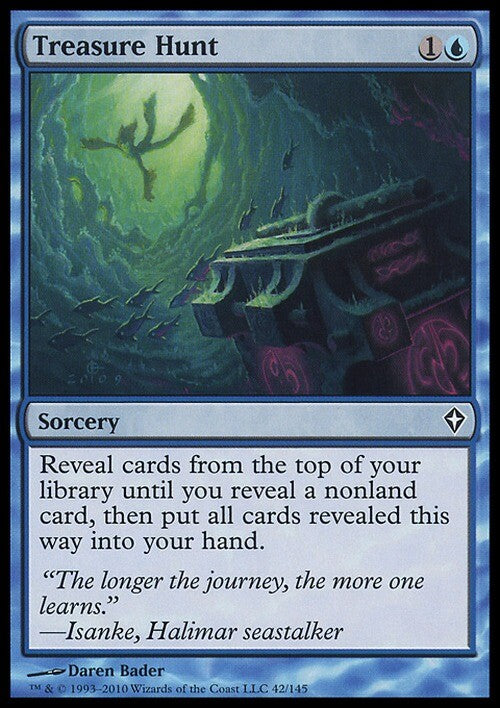 Treasure Hunt ~ Worldwake [ PLAYED ] [ Magic MTG ]