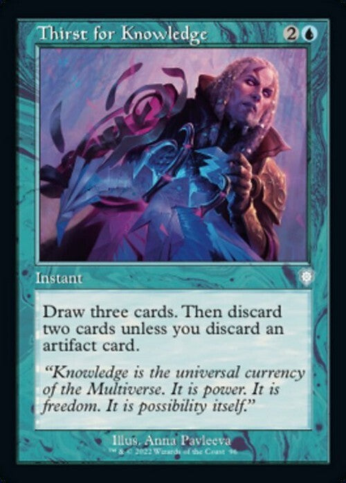 Thirst for Knowledge ~ Commander: The Brothers' War [ NM ] [ Magic MTG ]