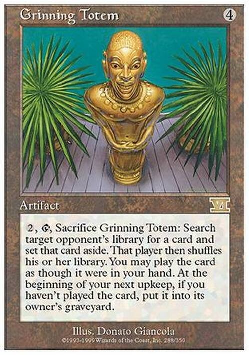 Grinning Totem ~ Sixth Edition [ EX ] [ Magic MTG ]
