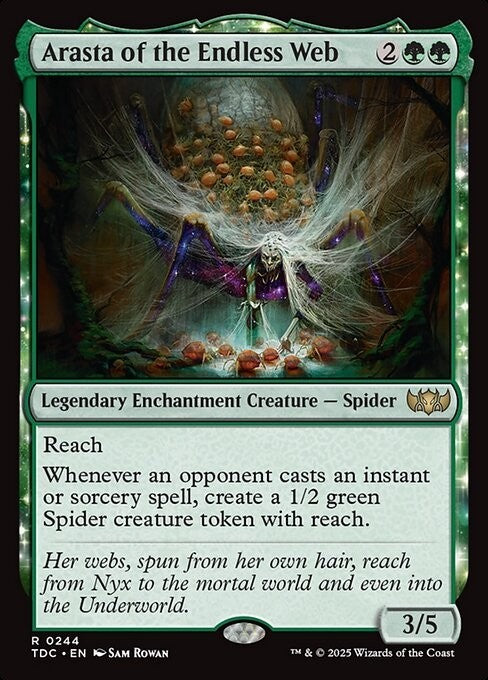 Arasta of the Endless Web ~ Commander: Tarkir: Dragonstorm [ NM ] [ Magic MTG ]