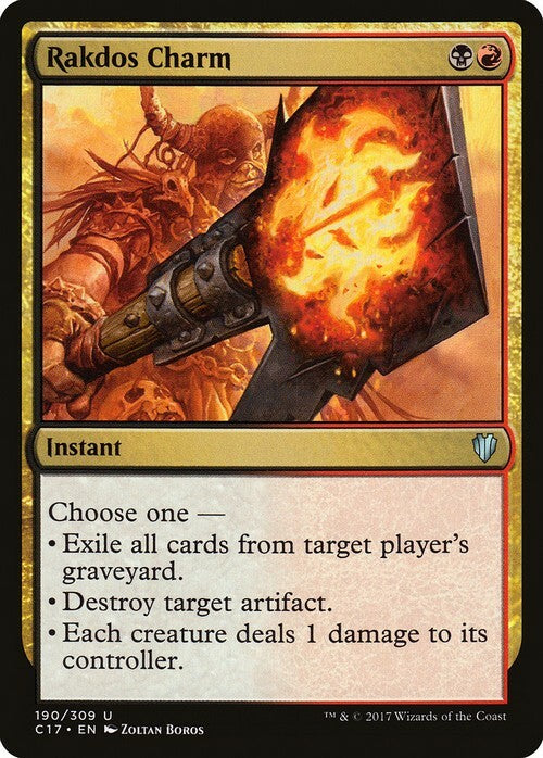 Rakdos Charm ~ Commander 2017 [ EX ] [ Magic MTG ]