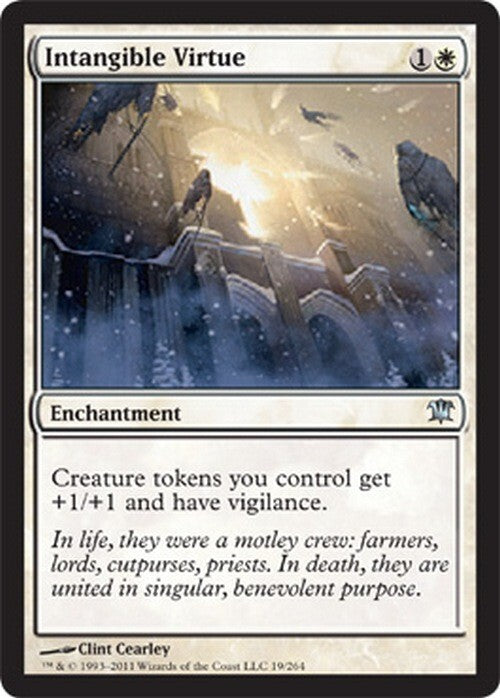 Intangible Virtue ~ Innistrad [ EX ] [ Magic MTG ]