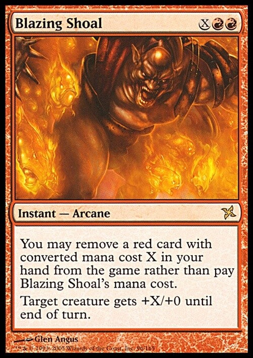 Blazing Shoal ~ Betrayers of Kamigawa [ EX ] [ Magic MTG ]
