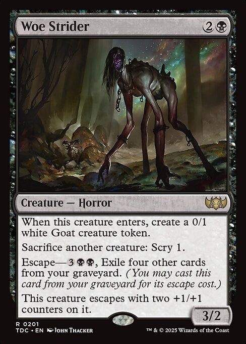 Woe Strider ~ Commander: Tarkir: Dragonstorm [ NM ] [ Magic MTG ]