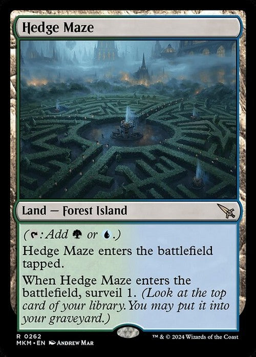 Hedge Maze ~ Murders at Karlov Manor [ NM ] [ Magic MTG ]