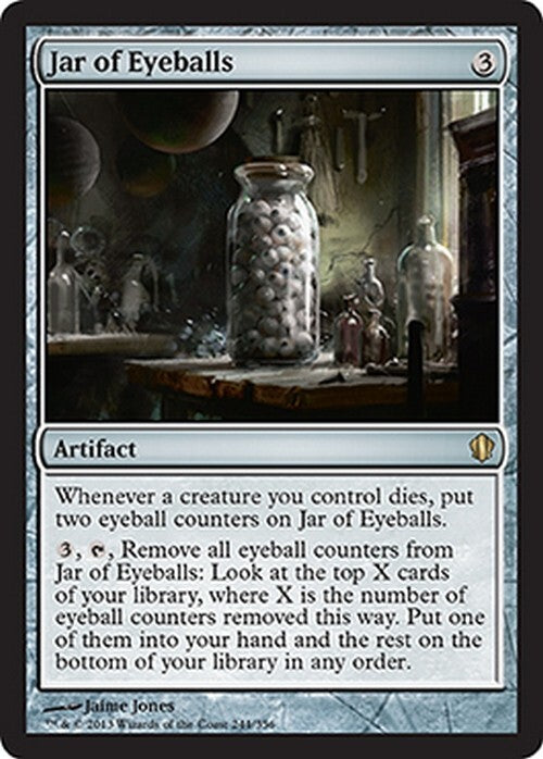 Jar of Eyeballs ~ Commander 2013 [ EX ] [ Magic MTG ]