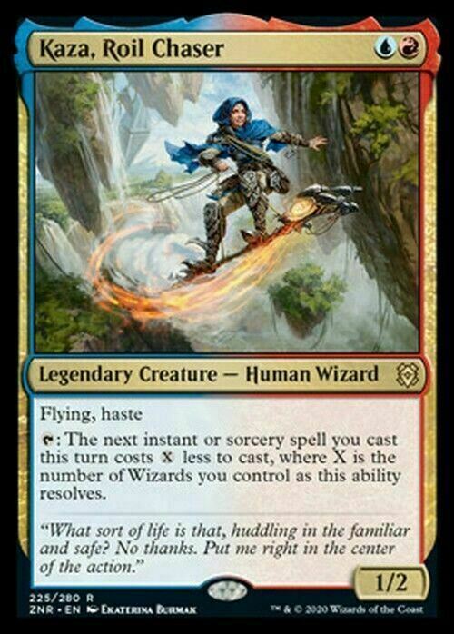 Kaza, Roil Chaser ~ Zendikar Rising [ NM ] [ Magic MTG ]