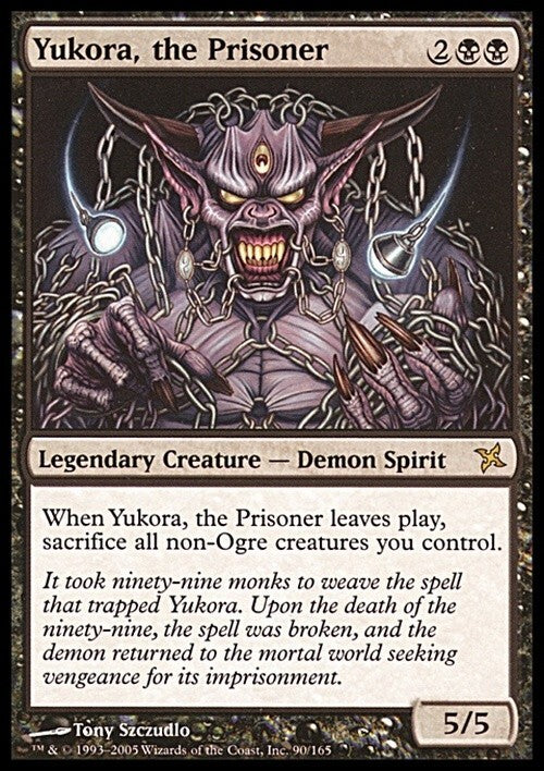 Yukora, the Prisoner ~ Betrayers of Kamigawa [ PLAYED ] [ Magic MTG ]