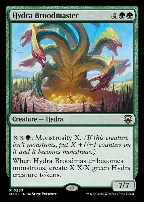 Hydra Broodmaster ~ Commander: Modern Horizons 3 [ NM ] [ Magic MTG ]