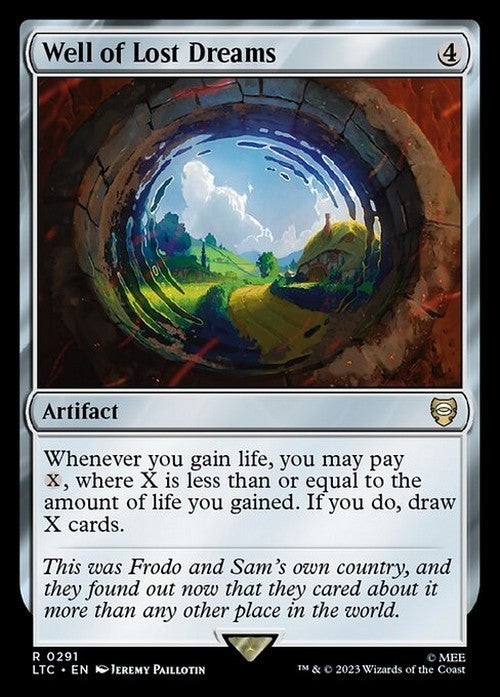 Well of Lost Dreams ~ Commander: Lord of the Rings [ NM ] [ Magic MTG ]