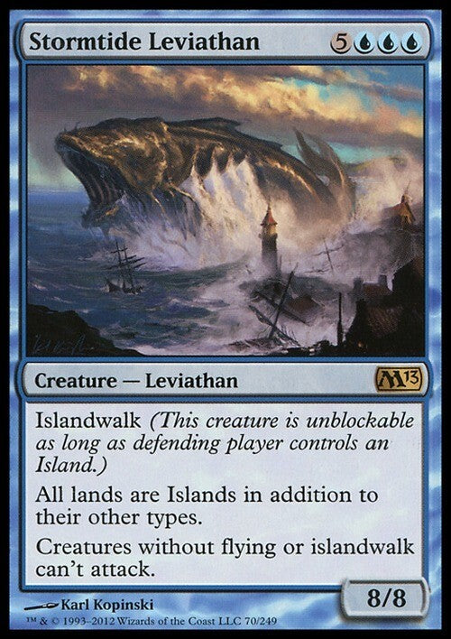 Stormtide Leviathan ~ Magic 2013 [ EX ] [ Magic MTG ]