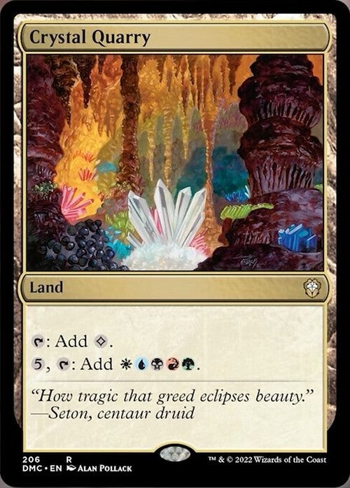 Crystal Quarry ~ Commander: Dominaria United [ NM ] [ Magic MTG ]