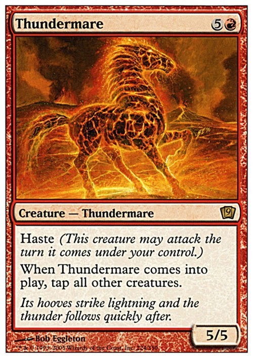 Thundermare ~ Ninth Edition [ EX ] [ Magic MTG ]