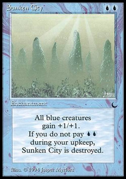 Sunken City ~ The Dark [ EX ] [ Magic MTG ]