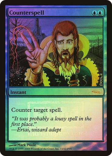 FOIL Counterspell ~ Friday Night Magic Promos [ PLAYED ] [ Magic MTG ]
