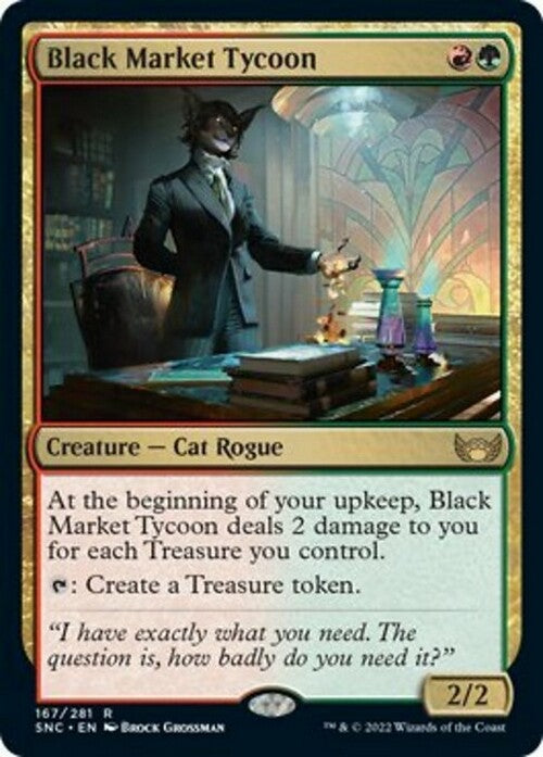 Black Market Tycoon ~ Streets of New Capenna [ NM ] [ Magic MTG ]