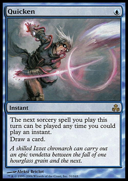 Quicken ~ Guildpact [ EX ] [ Magic MTG ]