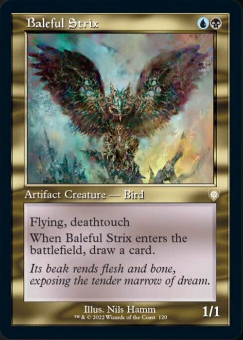 Baleful Strix ~ Commander: The Brothers' War [ NM ] [ Magic MTG ]
