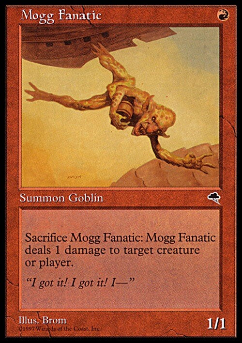 Mogg Fanatic ~ Tempest [ EX ] [ Magic MTG ]