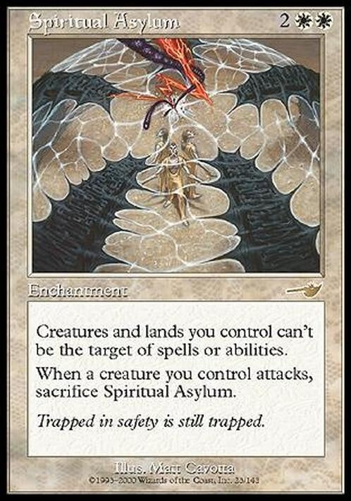 Spiritual Asylum ~ Nemesis [ PLAYED ] [ Magic MTG ]