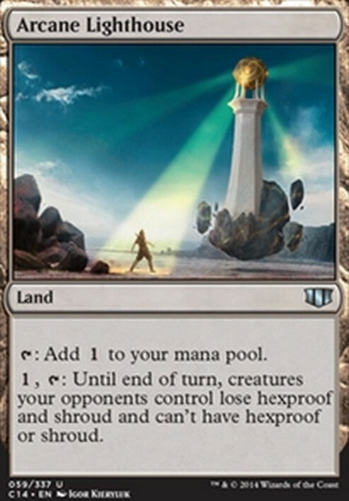 Arcane Lighthouse ~ Commander 2014 [ EX ] [ Magic the Gathering MTG ]